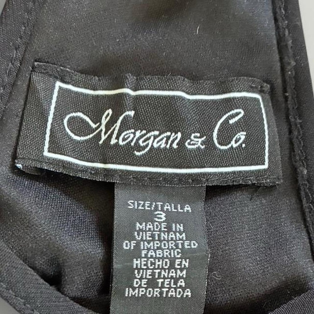 Morgan & Co. Formal Black Sequin Maxi Dress - Picture 6 of 6